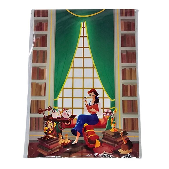 Disney WonderGround Gallery Belle In The Library Postcard By Eunjung June Kim - Picture 1 of 6